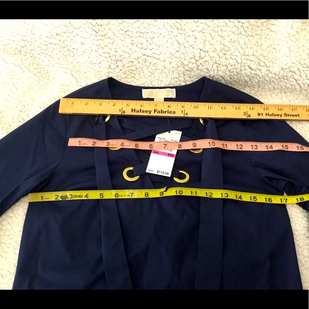 Michael Kors Lace-Up Women’s Tunic - Picture 5 of 16